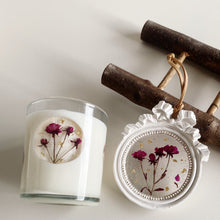 Load image into Gallery viewer, Pressed Flower Candle &amp; Plaster Diffuser
